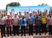 Wali Kota Eva Dwiana Peletakan Batu Pertama Gedung Satlantas dan Satintelkam Polresta Bandar Lampung