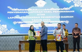 Pemkot Bandar Lampung Kembali Raih Opini WTP dari BPK RI