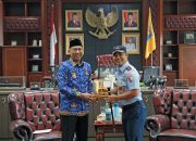 Sinergi Pemprov Lampung dan TNI AU, Gubernur Terima Kunjungan DANLANUD M.Bun Yamin Letkol Pnb 1 Kadek Suta A