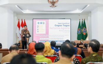 Rakor Reforma Agraria 2025, Tegaskan Komitmen Lampung Wujudkan Keadilan Agraria