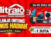 Belanja Bahan Bangunan Dapat Motor Listrik? Mitra10 Hadirkan Promo Hadiah Langsung Juli 2025!