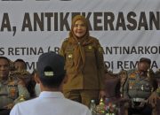 Walikota Eva Dwiana Membuka Pelatihan SatgasRemaja Anti narkoba Bandar Lampung