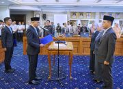 Pelantikan 3 Pejabat Pimpinan Tinggi Pratama Perkuat Tata Kelola Pemerintahan Berintegritas dan Berorientasi Hasil