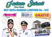 Pemkot Bandar Lampung Gelar Jalan Sehat Berhadiah Mobil