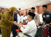 Eva Dwiana Buka Kegiatan Manasik Haji Umroh Kota Bandarlampung