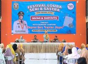 Pemkot Bandar Lampung Gelar FLS2N 2025, Ratusan Pelajar Unjuk Bakat Seni dan Sastra di SMPN 2