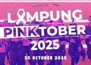 Pinktober Run 2025 – Event Galang Dana Kanker Payudara Termeriah di Lampung