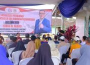 Yudha Alhadjid, Anggota DPRD Lampung Sosialisasikan Pancasila di Pesawaran