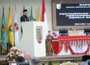 Gubernur Mirza Sampaikan LKPJ Tahun Anggaran 2024 dalam Rapat Paripurna DPRD Lampung