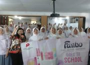 Fanbo dan Priska Sahanaya Gelar Workshop Kolaborasi Kreator & Beauty Class di SMA Al Kamal