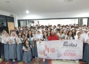 Workshop Monetisasi Konten oleh Priska Sahanaya X Fanbo di SMA Triguna
