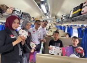 KAI Divre III Palembang, Catat 3.825 Orang Gunakan Kereta Api di Hari Natal 2025