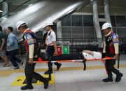 Libatkan Pihak Eksternal, KAI Lakukan Simulasi Tanggap Darurat LRT Jabodebek
