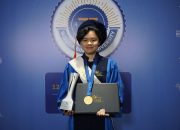 Perjalanan Kreatif Violetta Andani Berujung Manis di Wisuda ke-73 BINUS University