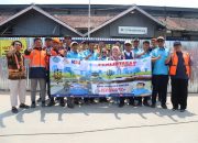 KAI Daop 1 Jakarta Bersama Serikat Pekerja dan Komunitas Railfans Gencarkan Sosialisasi Keselamatan di Perlintasan Sebidang Rangkasbitung