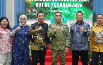 BRI Region 6/Jakarta 1 Hadir dan Berpartisipasi dalam Peringatan HUT Kodam Jaya ke-76