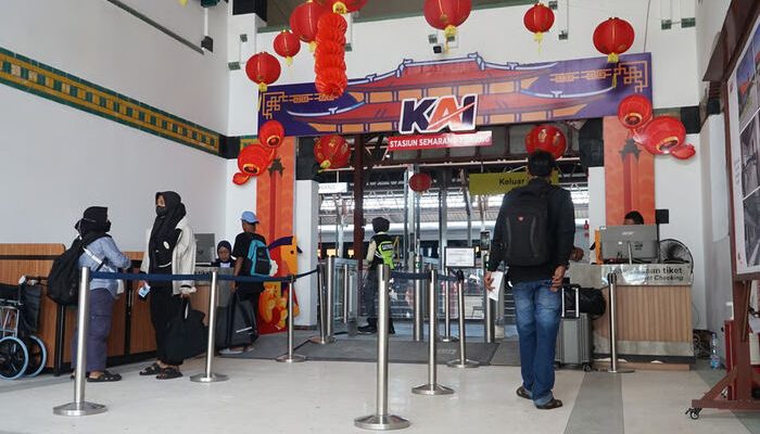 46.128 Penumpang Gunakan KA di Daop Semarang saat Libur Imlek