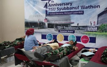 RSU Syubbanul Wathon Gelar Donor Darah dan Cek Kesehatan Gratis Peringati HUT ke-7