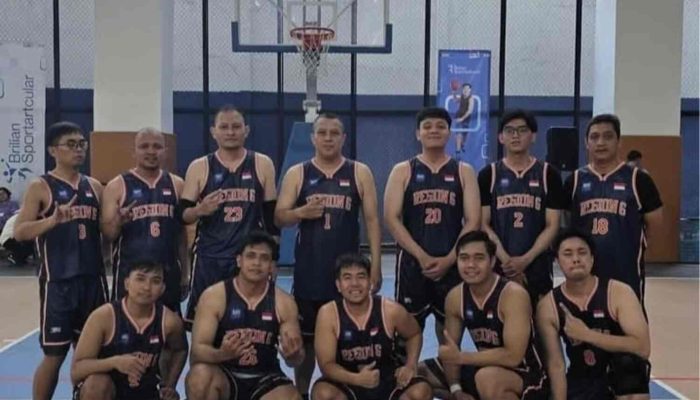 Solid di Lapangan, Tim Basket BRI Region 6/Jakarta 1 Junjung Tinggi Sportivitas