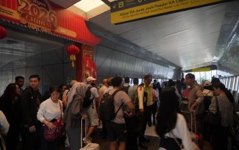 KAI Daop 2 Bandung Layani 92ribu Pelanggan KA Jarak Jauh Selama Long Weekend Imlek 2026