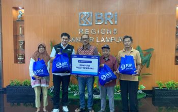 BRI Region 5 Bandar Lampung Berbagi Paket Sembako untuk Masyarakat, Wujud Kepedulian dan Kebersamaan