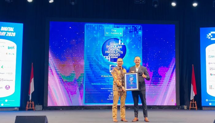 Bank Raya Raih Penghargaan Indonesia Popular Digital Product Awards 2026, Perkuat Posisi sebagai Bank Digital Pilihan Masyarakat