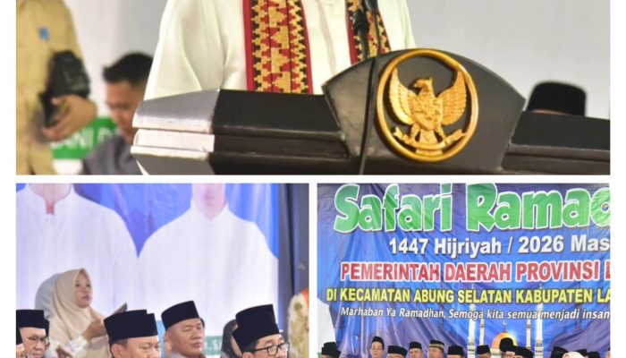 Anggota DPRD Provinsi Lampung, Mikdar Ilyas Memimpin Tim Safari Ramadhan Provinsi Lampung Dalam Kunjungan Kerja Ke Lampung Utara