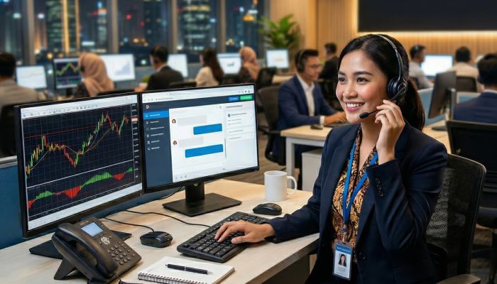 Broker Lokal dengan Layanan 24 Jam Customer Support di Indonesia