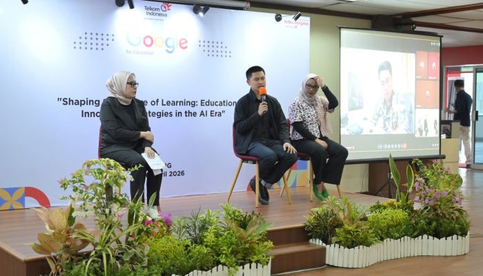 Telkom Indonesia dan Google Dorong Transformasi Pendidikan Digital di Padang melalui AI Connect Offline Series