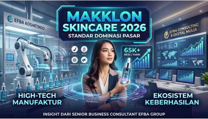 Efba Kosmetindo Dorong Standar Baru Brand Skincare