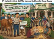 PT Sarana Global Quarry: Merawat Nadi Sosial di Banjar Agung