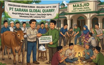 PT Sarana Global Quarry: Merawat Nadi Sosial di Banjar Agung