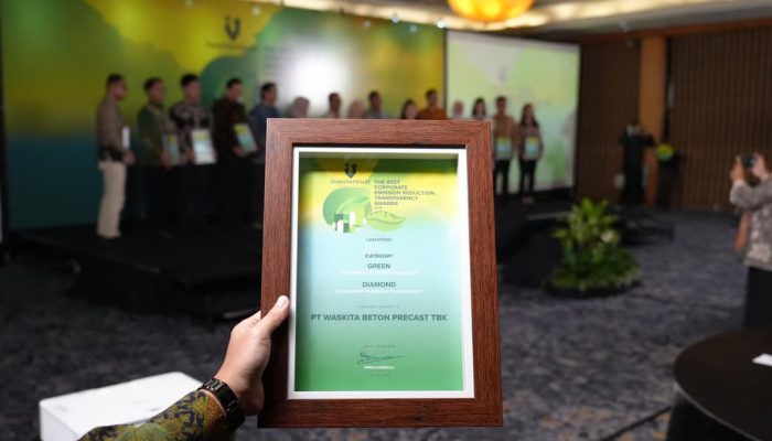 Konsisten Jalankan Praktik Keberlanjutan, WSBP Raih Penghargaan Pada Ajang The Best Corporate Transparency and Emission Reduction Awards 2026