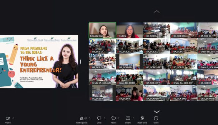 Telkom AI Connect Edukasi 450+ Siswa SD Tanamkan Wirausaha Sejak Dini