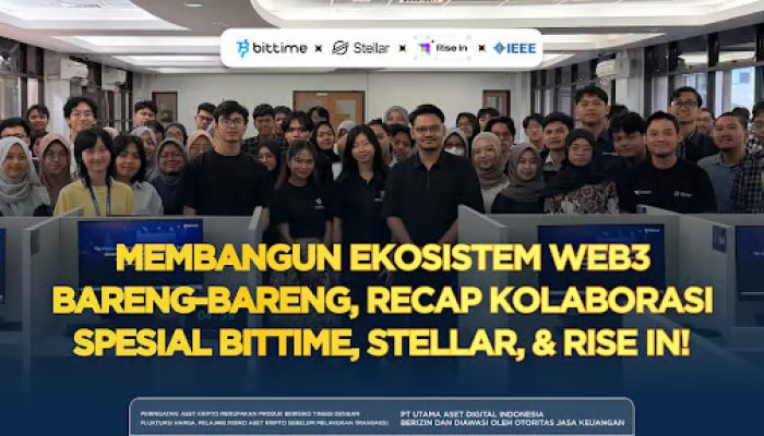 Bittime Perkuat Strategi “Regulatory-First dan User-Centric” di Era Aset Kripto Indonesia Bersama IPB, Stellar, dan Rise In