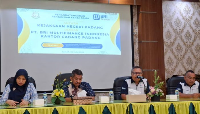 Dukung Tata Kelola Bisnis yang Sehat, BRI Finance Jalin Kerja Sama Strategis dengan Kejaksaan Negeri Padang