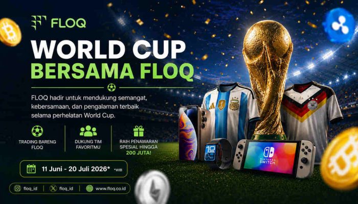 FLOQ Luncurkan World Cup Trading Campaign, Dukung Tim dan Menangkan Hadiah