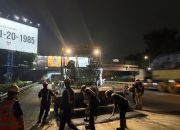 Tingkatkan Keamanan dan Kenyamanan Pengguna Jalan, PT Jasamarga Tollroad Maintenance Laksanakan Pekerjaan Rekonstruksi dan SFO di Ruas Tol Jakarta–Tangerang