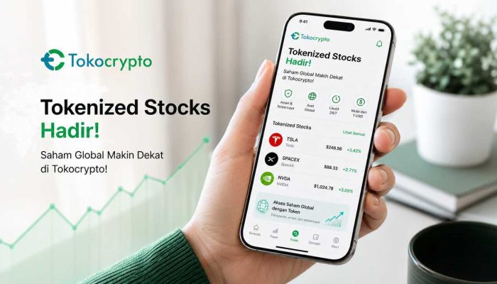 Tokocrypto Buka Akses Saham NVIDIA hingga SpaceX Lewat Kripto, Investor Indonesia Bisa Ikut Masuk!