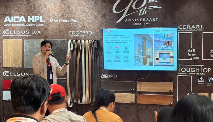 Rayakan 90 Tahun Inovasi Global, AICA Indonesia Perkenalkan Dua Inovasi Material Terbaru di INDOBUILDTECH 2026