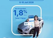 BRI KKB Expo 2026 Digelar Serentak di 131 Unit Kerja, BRI Finance Tawarkan Pembiayaan Kompetitif