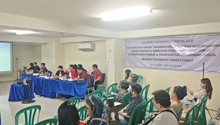 P3SRS Belmont Residence Tower Everest Paparkan Rekam Jejak Opini Audit, Posisi Kas, dan Tetapkan Keputusan Strategis pada RUTA 2026