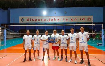 Area Kelapa Gading Raih Juara 3 Sportartcular BRI Region 6 Cabang Voli