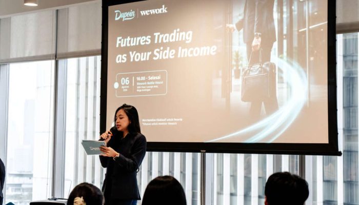Dupoin Futures Gandeng WeWork Edukasi Pekerja Swasta Kenali Peluang Side Income Futures Trading