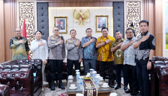 PTPN I dan IV Regional 7 Bersilaturahmi ke Kapolda Lampung, Perkuat Pengamanan Aset Negara