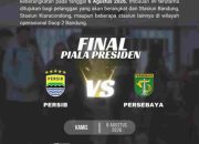 KAI Daop 2 Imbau Pelanggan Datang Lebih Awal Jelang Final Piala Presiden 2026