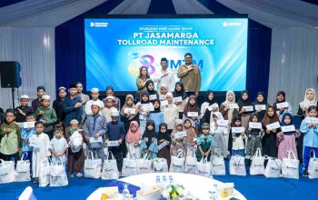 JMTM Rayakan HUT ke-38 dengan Berbagi Kebahagiaan Bersama Anak Yatim Piatu