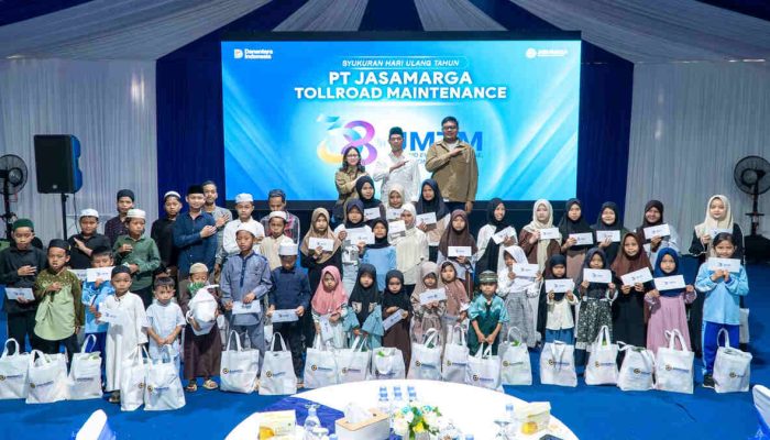 JMTM Rayakan HUT ke-38 dengan Berbagi Kebahagiaan Bersama Anak Yatim Piatu