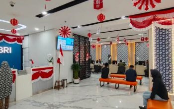 Semarak HUT ke-81 RI, BRI BO Kelapa Gading Percantik Kantor dengan Nuansa Merah Putih