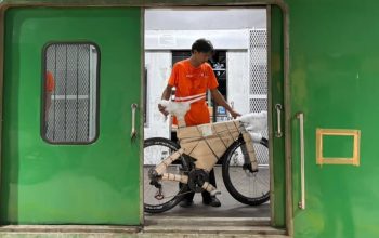 Tren Bersepeda Terus Tumbuh, Pengiriman Sepeda KAI Logistik Meningkat 30 Persen